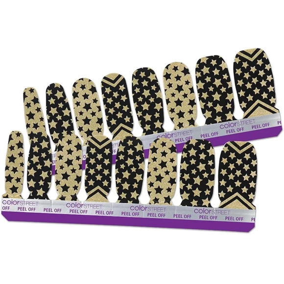 Color Street SALUTE TO YOU - Military Awareness Nail Strip Sets + Miss Polaris - Picture 5 of 9